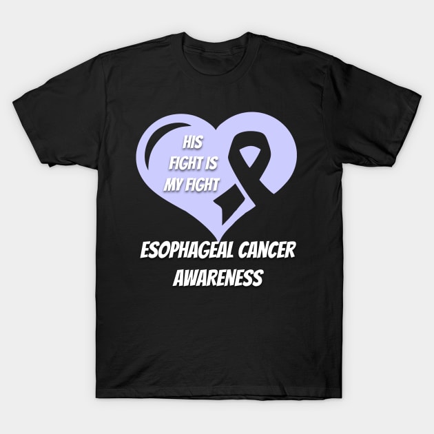 Esophageal Cancer T-Shirt by mikevdv2001